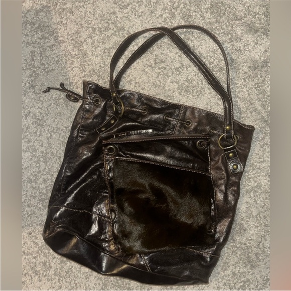 Marco Buggiani Handbags - Elegant Black Leather Tote Bag